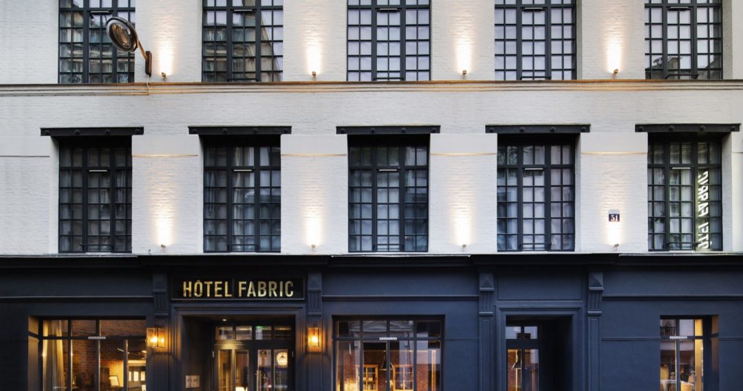 LA façade de l'Hôtel La Fabric Paris