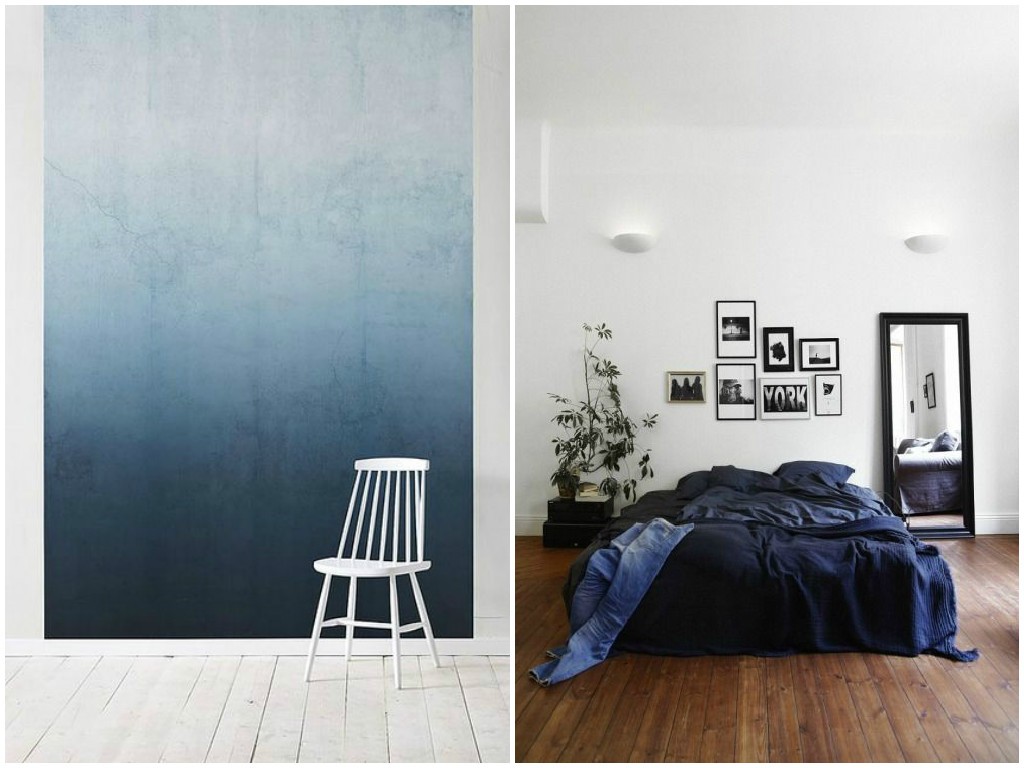 Murs et accessoires indigo pour votre déco