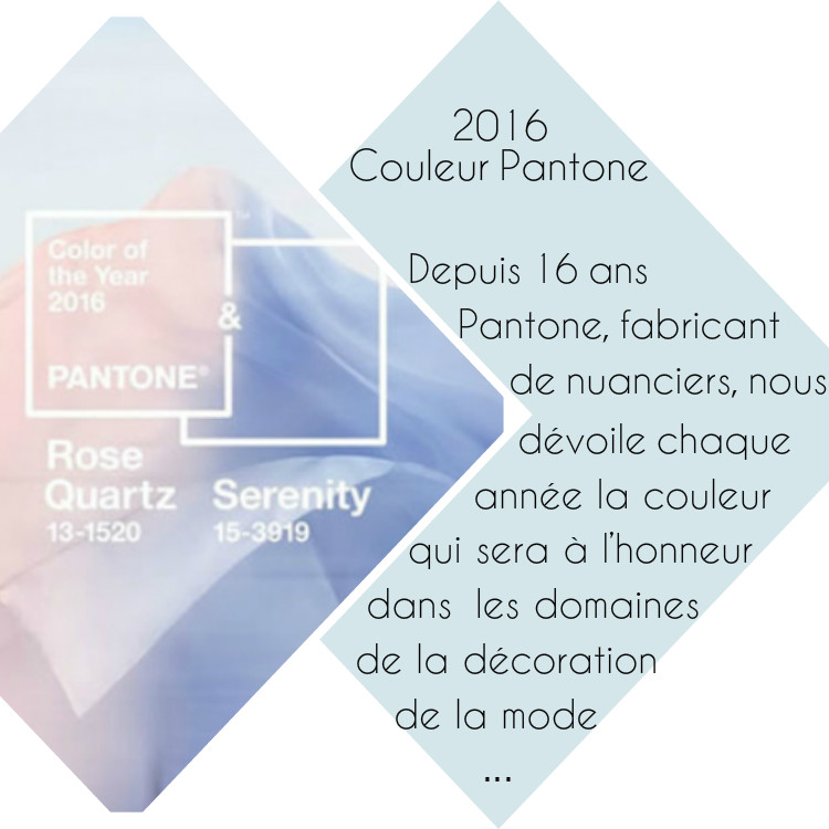 Couleur Pantone 2016