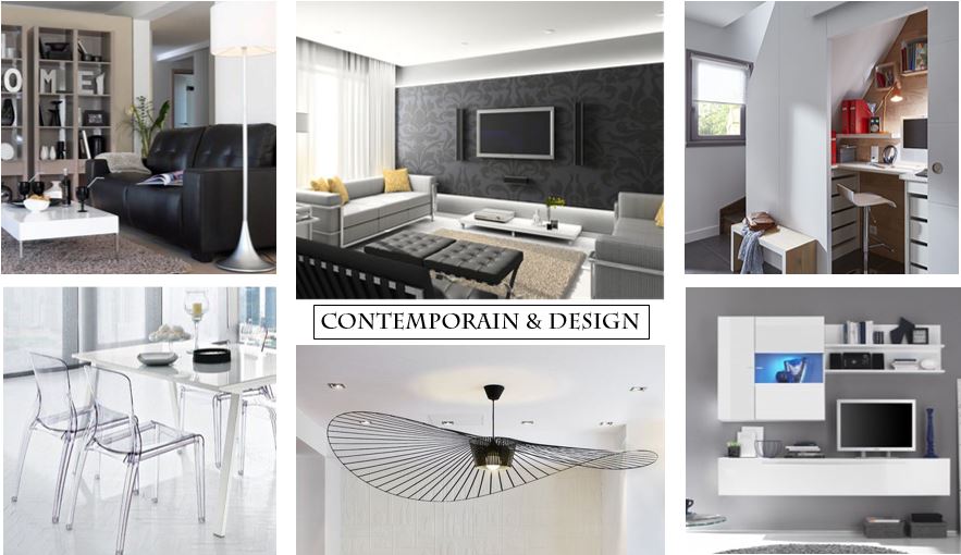 Un séjour contemporain et Design