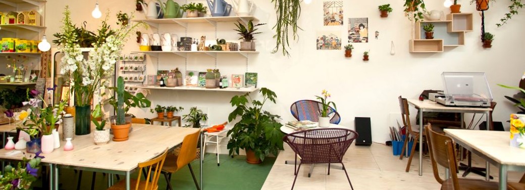 Boutique situé à Amsterdam. Wildernis est une boutique de fleurs mais pas que... Thé, café, gâteau, cours et ateliers... Wildernis s'est donnée la mission de faire entrer dans vos intérieurs, un max de verdure !