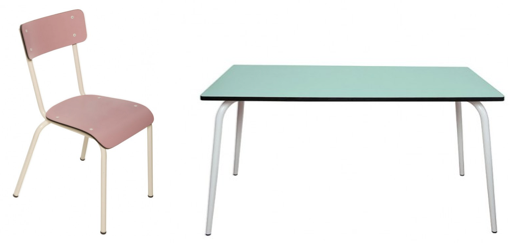 Ambiance vintage et teintes pastels