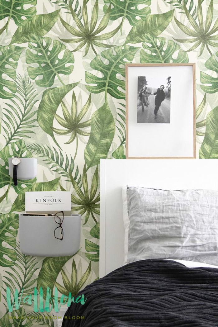 Des papier peints tropicaux en attendant l'été • aventure déco Papier peint motif tropical