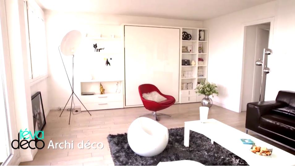 Une pièce de vie transformée par Jessica Venancio pour Teva Deco