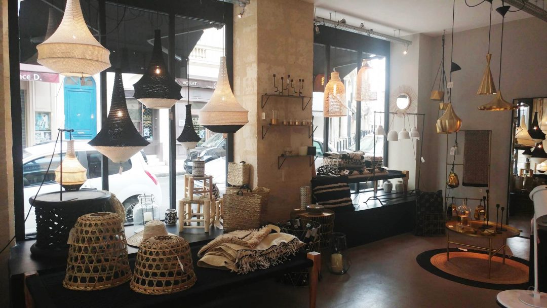Style bohème, ethnique et scandinave à La Maisons Poétique, concept store situé à Bordeaux
