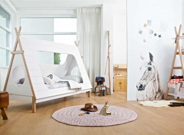 Un lit cabane pour une chambre d’enfant – Aventure Déco