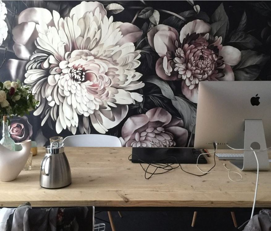 Tendance : flower power sur vos murs 