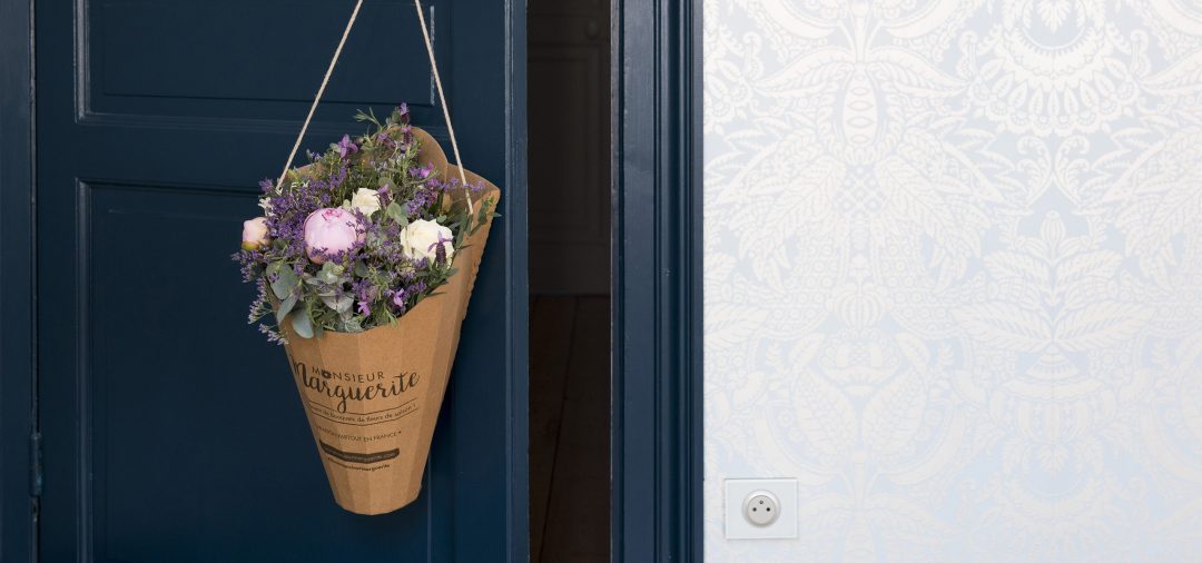 Monsieur Marguerite, une box qui vous permet de recevoir un bouquet de fleurs tous le mois