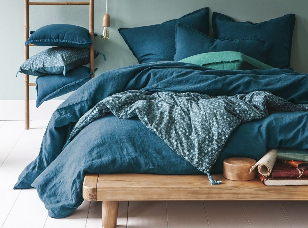 Décorer sa chambre: Mon linge de Lit en Lin Lavé