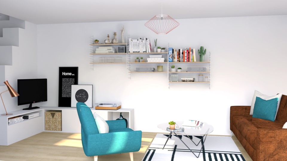 Téva Déco - Un 2 pièces esprit Loft