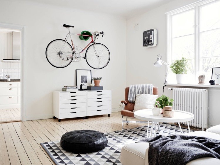 accroche-velo-mural-design-contmeporain-salon-scandinave