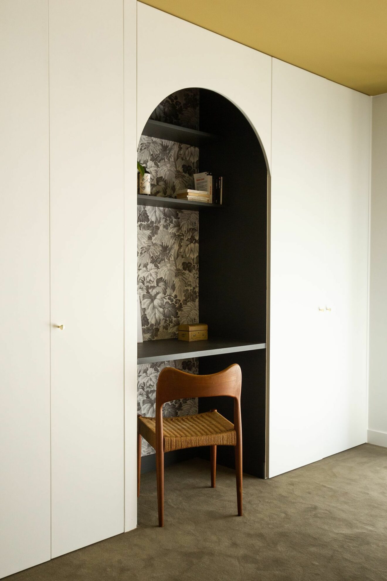 Alcôves et arrondis, un aménagement tout en rondeur Jessica Venancio