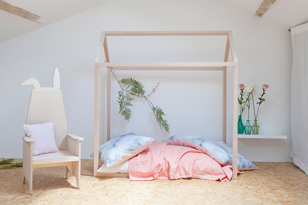Un lit cabane pour une chambre d’enfant