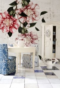 Tendance : flower power sur vos murs